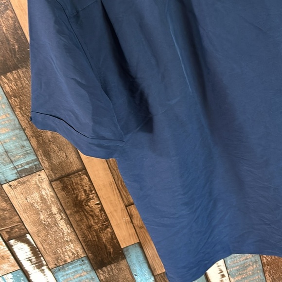 Cubavera small blue button down shirt - Picture 12 of 13